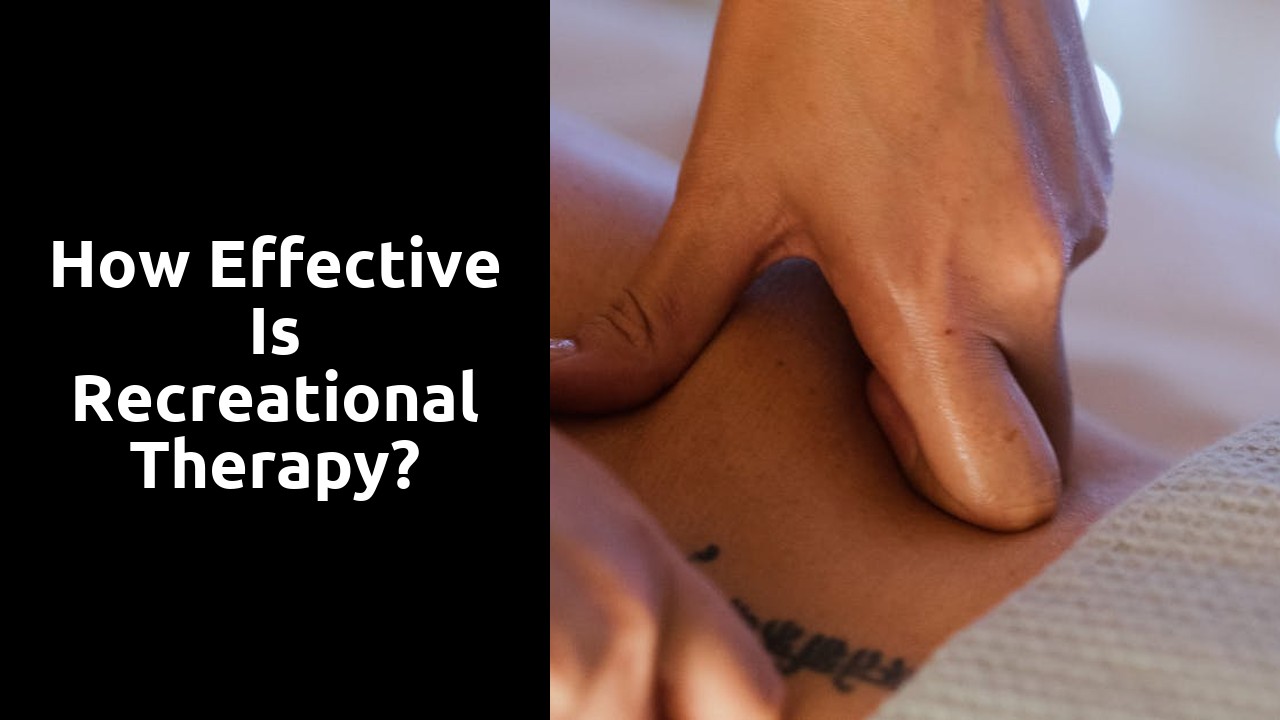 How effective is recreational therapy?