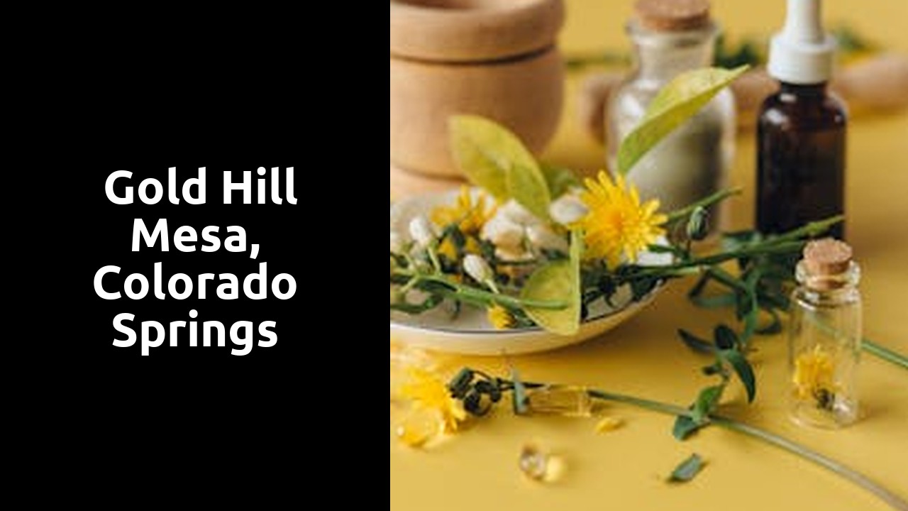 Things to do and places to visit in Gold Hill Mesa, Colorado Springs