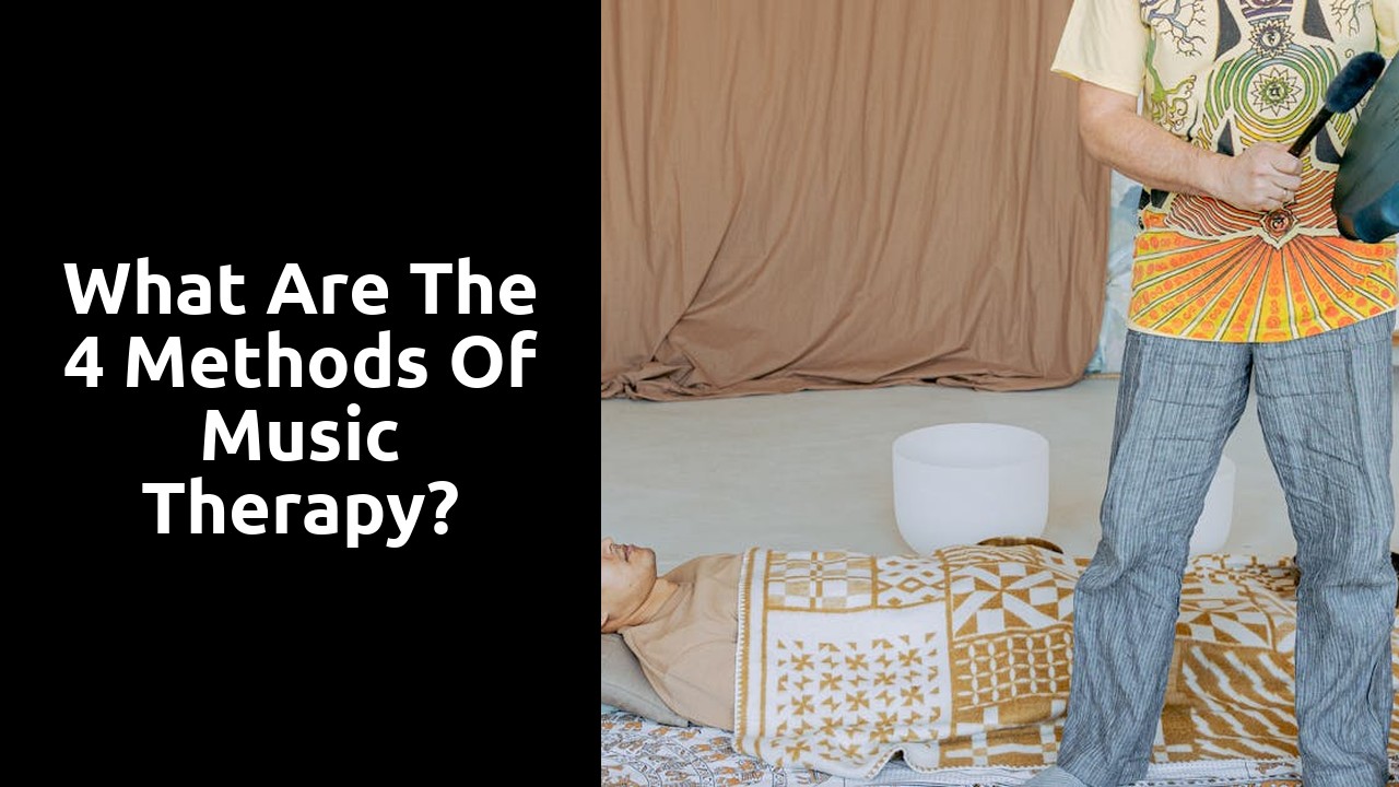 What are the 4 methods of music therapy?