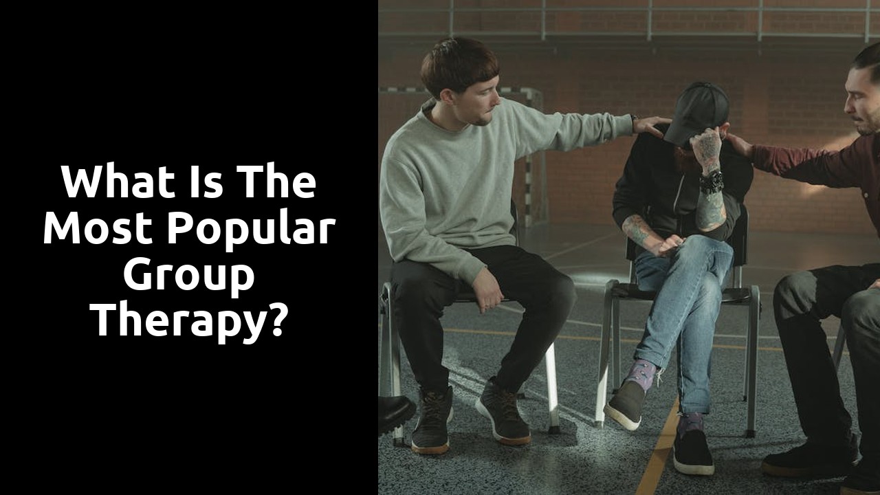 What is the most popular group therapy?